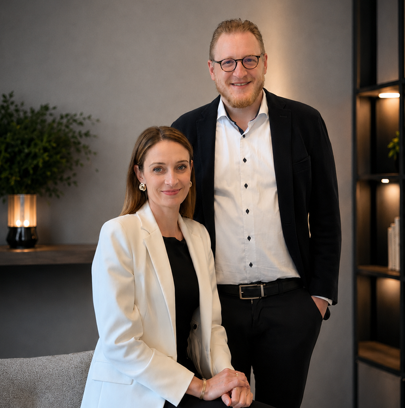 Ayla & Christopher Blaschke · Founders ESTAYA