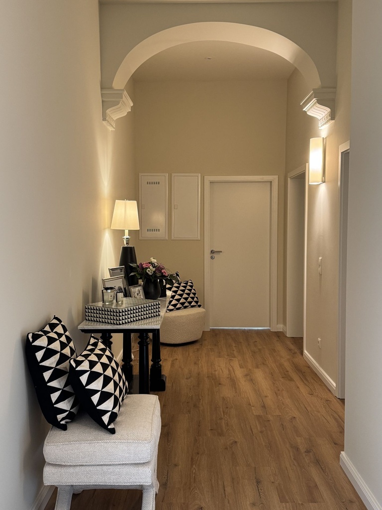 Apartment hallway